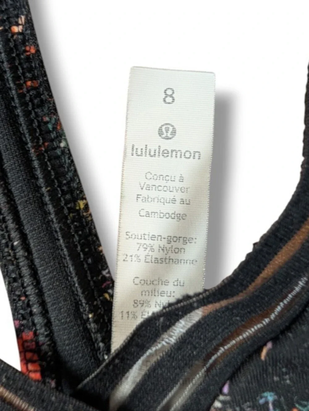 LULULEMON Find Focus Bra in Flowerescent 8